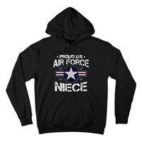 Proud Niece US Air Force Veteran Day Military Family Hoodie