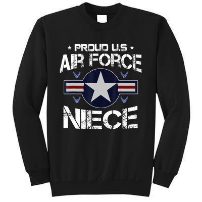 Proud Niece US Air Force Veteran Day Military Family Sweatshirt