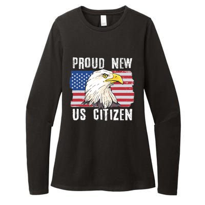 Proud New US Citizen Citizenship New USA Citizen Womens CVC Long Sleeve Shirt