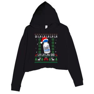 Pharmacist Nurse Ugly Christmas Sweater Di La La La Lav Did Gift Crop Fleece Hoodie