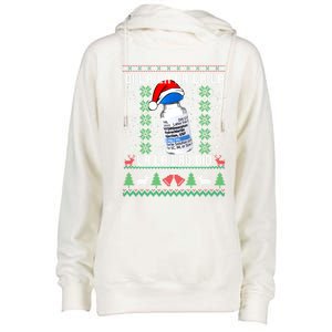 Pharmacist Nurse Ugly Christmas Sweater Di La La La Lav Did Gift Womens Funnel Neck Pullover Hood