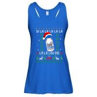 Pharmacist Nurse Ugly Christmas Sweater Di La La La Lav Did Gift Ladies Essential Flowy Tank