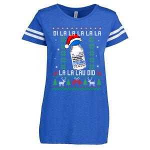 Pharmacist Nurse Ugly Christmas Sweater Di La La La Lav Did Gift Enza Ladies Jersey Football T-Shirt