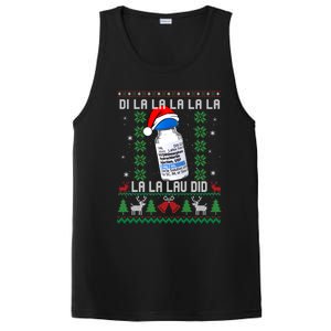 Pharmacist Nurse Ugly Christmas Sweater Di La La La Lav Did Gift PosiCharge Competitor Tank