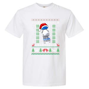 Pharmacist Nurse Ugly Christmas Sweater Di La La La Lav Did Gift Garment-Dyed Heavyweight T-Shirt