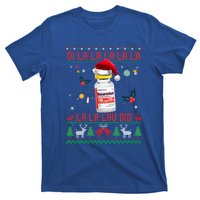 Pharmacist Nurse Ugly Christmas Sweater Di La La Lav Did Gift T-Shirt