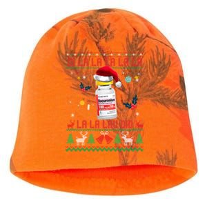 Pharmacist Nurse Ugly Christmas Sweater Di La La Lav Did Meaningful Gift Kati - Camo Knit Beanie