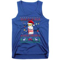 Pharmacist Nurse Ugly Christmas Sweater Di La La Lav Did Meaningful Gift Tank Top