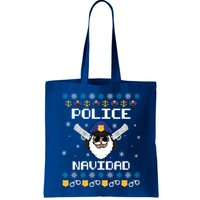 Police Navidad Ugly Christmas Funny Policeman Xmas Bag