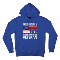 Proud Niece Vietnam War Veteran For Matching Uncle Vet Meaningful Gift Hoodie