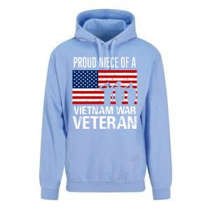 Proud Niece Vietnam War Veteran For Matching Uncle Vet Meaningful Gift Unisex Surf Hoodie