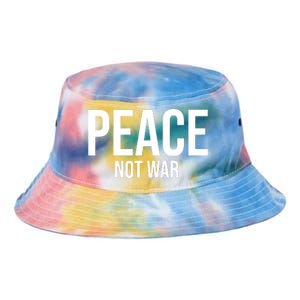 Peace Not War Tie Dye Newport Bucket Hat