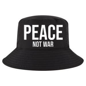 Peace Not War Cool Comfort Performance Bucket Hat