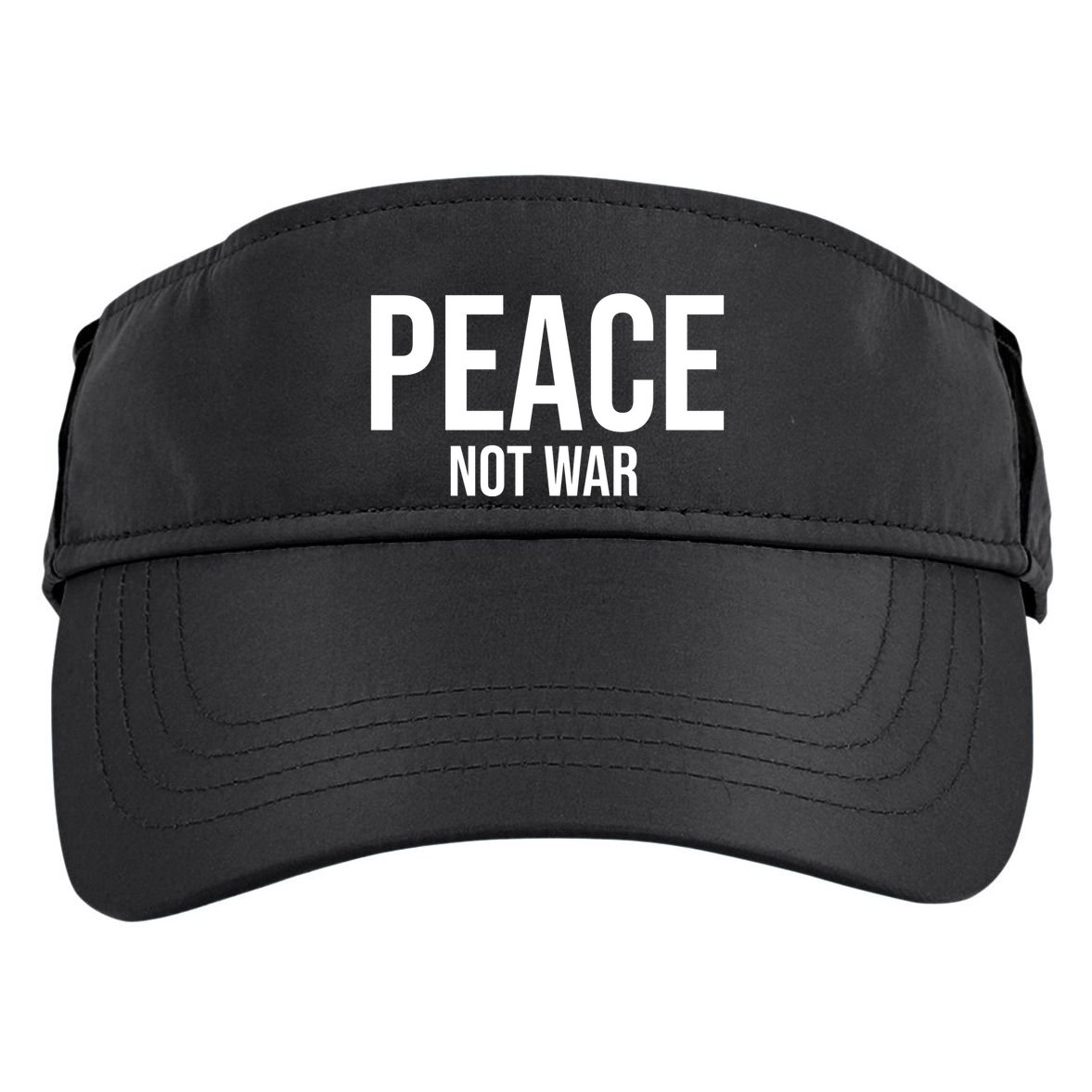 Peace Not War Adult Drive Performance Visor
