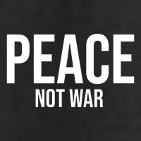 Peace Not War Adult Drive Performance Visor