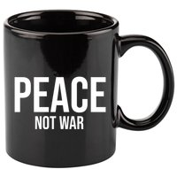 Peace Not War 11oz C Handle Ceramic Mug