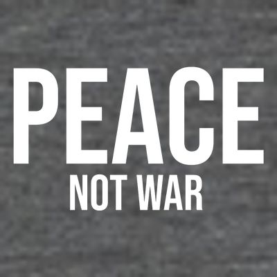 Peace Not War T-Shirt