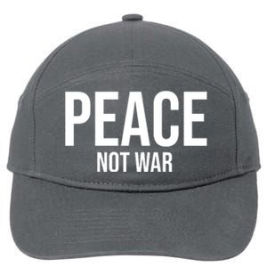 Peace Not War 7-Panel Snapback Hat