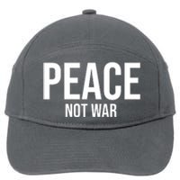 Peace Not War 7-Panel Snapback Hat