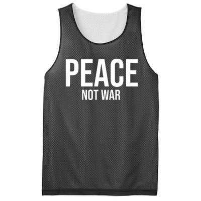 Peace Not War Mesh Reversible Basketball Jersey Tank