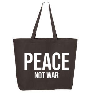 Peace Not War 25L Jumbo Tote