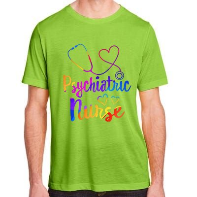 Psychiatric Nurse Week RNtal Health Nursing School Psych Funny Adult ChromaSoft Performance T-Shirt