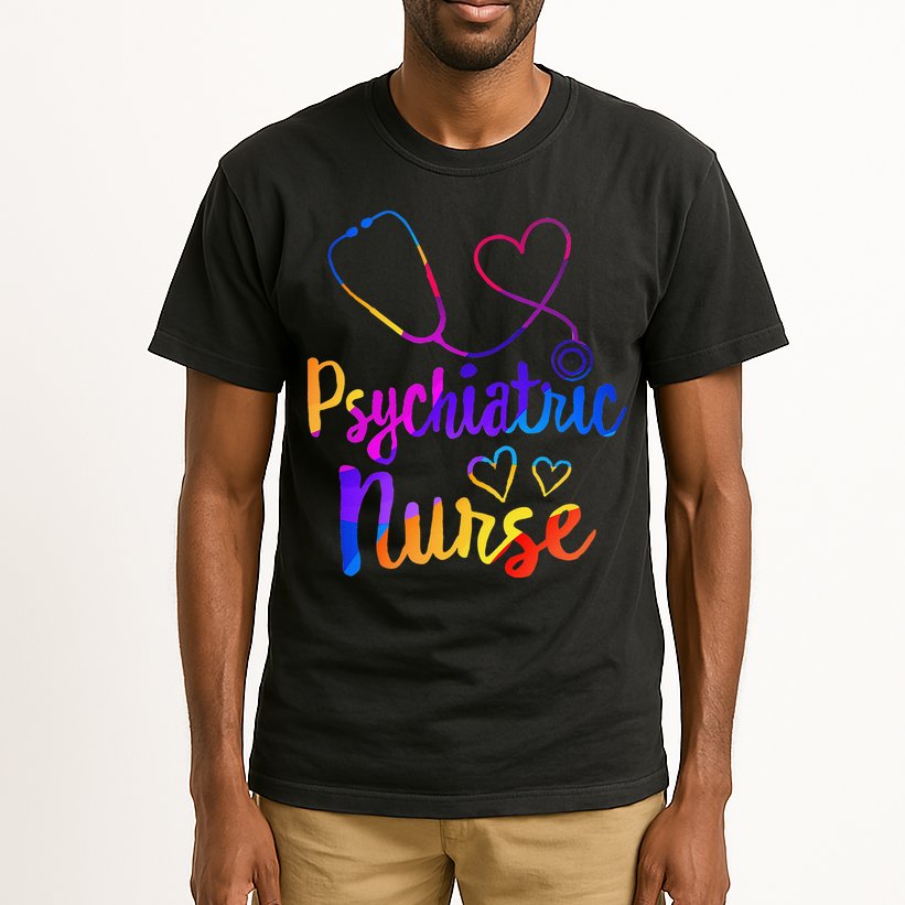 Psychiatric Nurse Week RNtal Health Nursing School Psych Funny Tall T-Shirt