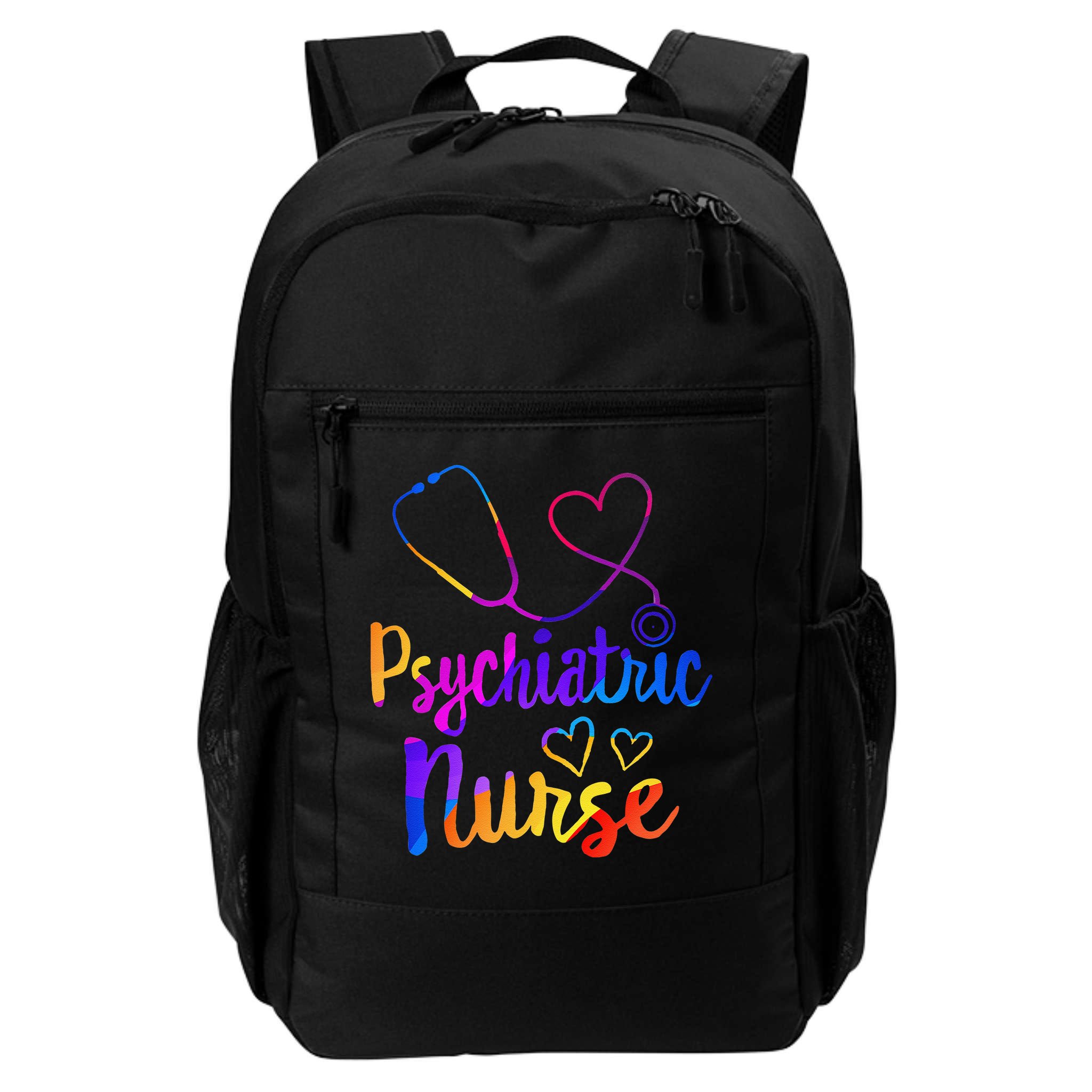 Psychiatric Nurse Week RNtal Health Nursing School Psych Funny Backpack