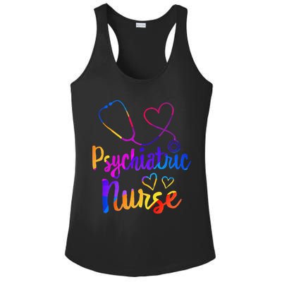 Psychiatric Nurse Week RNtal Health Nursing School Psych Funny Ladies PosiCharge Competitor Racerback Tank