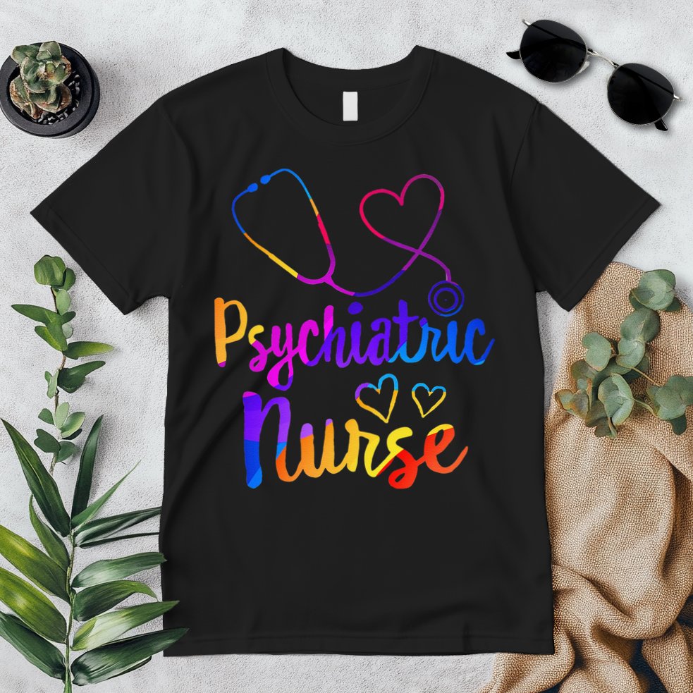 Psychiatric Nurse Week RNtal Health Nursing School Psych Funny Premium T-Shirt