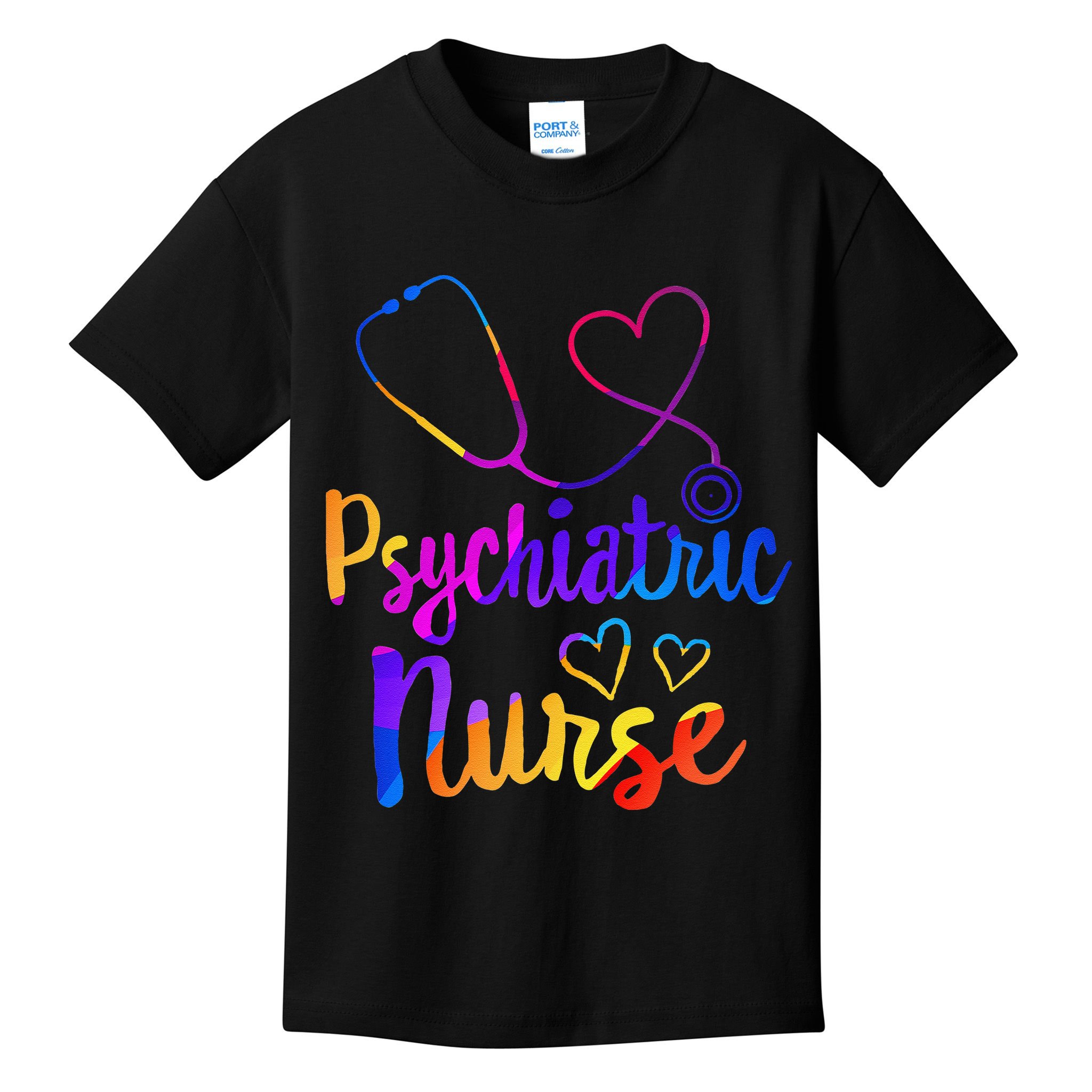 Psychiatric Nurse Week RNtal Health Nursing School Psych Funny Kids T-Shirt