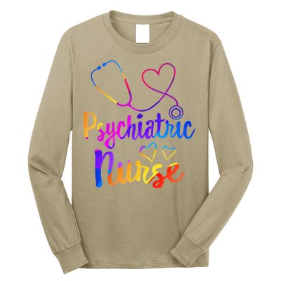 Psychiatric Nurse Week RNtal Health Nursing School Psych Funny Long Sleeve Shirt