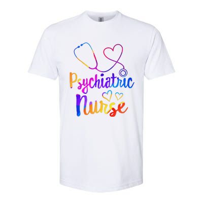 Psychiatric Nurse Week RNtal Health Nursing School Psych Funny Softstyle® CVC T-Shirt