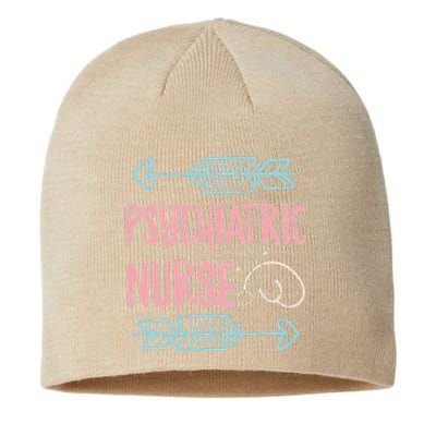 Psychiatric Nurse Week RNtal Health Nursing School Psych Sustainable Beanie