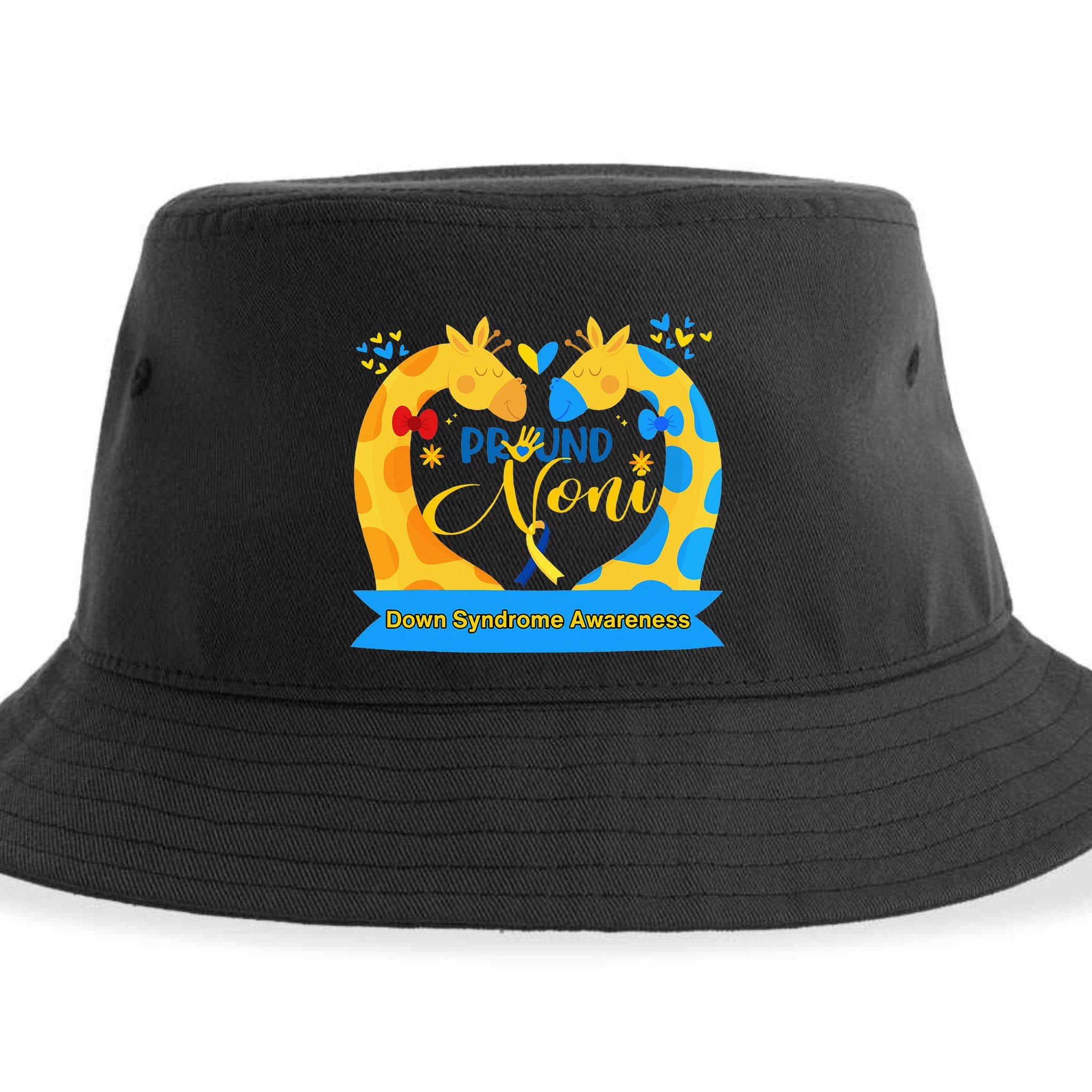 Proud Noni World Down Syndrome Awareness Day Sustainable Bucket Hat
