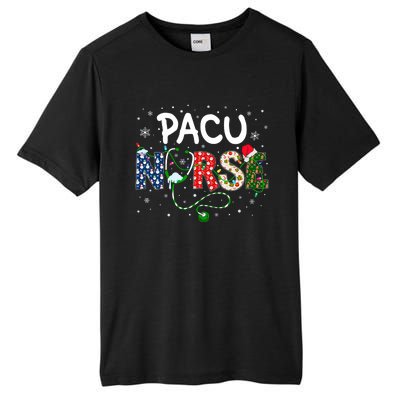 Pacu Nurse Xmas Santa Hat Funny Nursing Christmas Pattern Tall Fusion ChromaSoft Performance T-Shirt