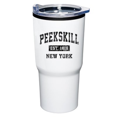 Peekskill New York Ny Vintage Established Sports Design Tumbler