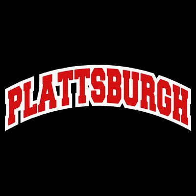 Plattsburgh New York Varsity Style Vintage T-Shirt