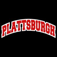 Plattsburgh New York Varsity Style Vintage Womens T-Shirt