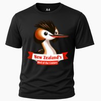 Puteketeke New ZealandS Bird Of The Century Cooling Performance Crew T-Shirt
