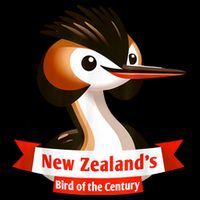Puteketeke New ZealandS Bird Of The Century Cooling Performance Crew T-Shirt