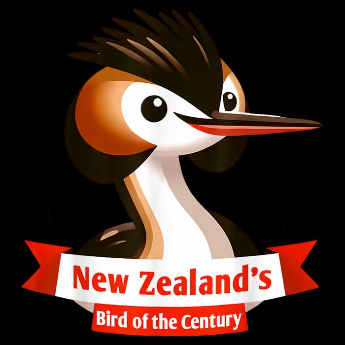 Puteketeke New ZealandS Bird Of The Century Cooling Performance Crew T-Shirt