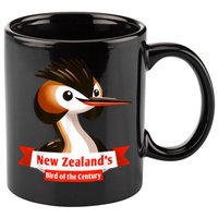 Puteketeke New ZealandS Bird Of The Century 11oz C Handle Ceramic Mug
