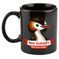 Puteketeke New ZealandS Bird Of The Century 11oz C Handle Ceramic Mug