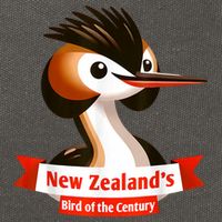 Puteketeke New ZealandS Bird Of The Century Cotton Canvas Backpack