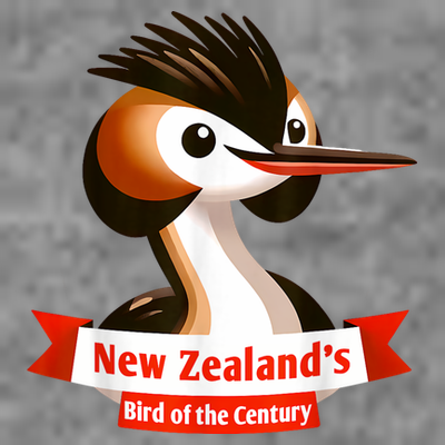 Puteketeke New ZealandS Bird Of The Century T-Shirt