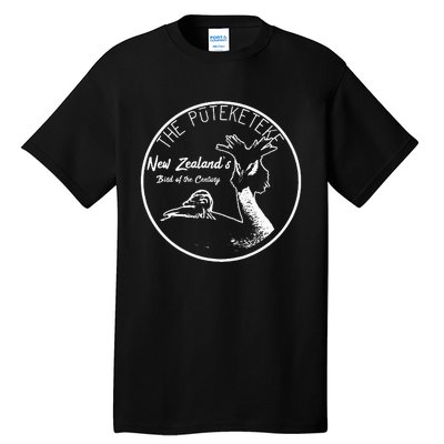 Puteketeke New ZealandS Bird Of The Century Tall T-Shirt