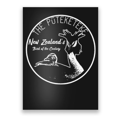 Puteketeke New ZealandS Bird Of The Century Poster