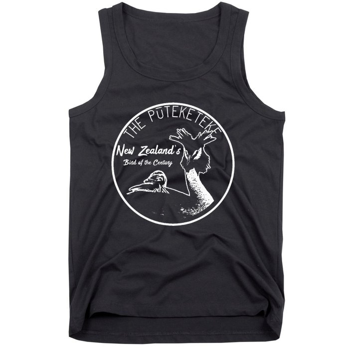 Puteketeke New ZealandS Bird Of The Century Tank Top