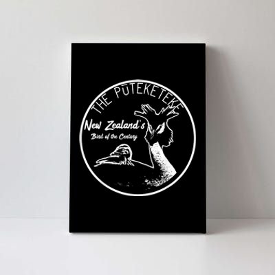 Puteketeke New ZealandS Bird Of The Century Canvas